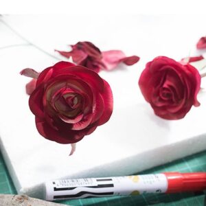 Real Touch Hand Painted Rose