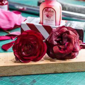 Finished Leather & Real Touch Roses