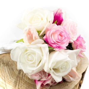 Real Touch Bridal Bouquet, artificial wedding flowers