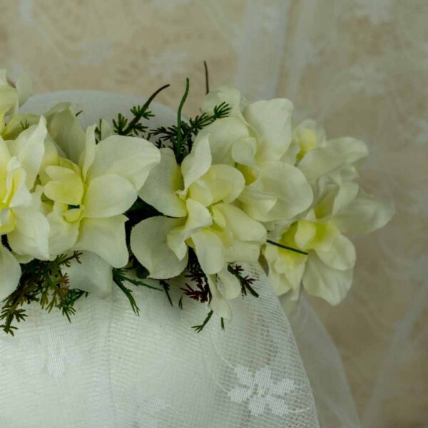 Artificial or fake flower crowns for your wedding day
