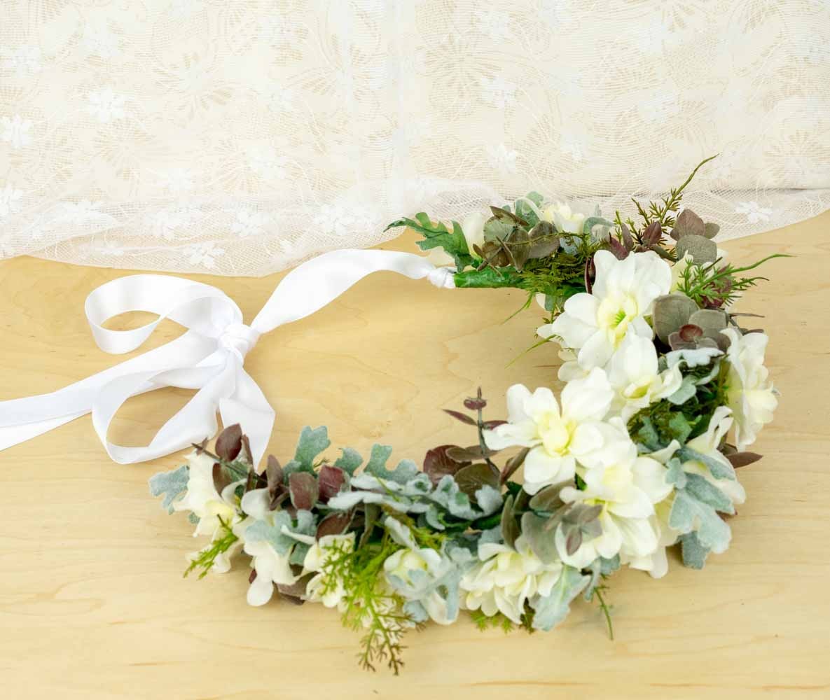 Design and create your own flower crown for your next special event.