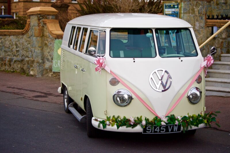 Wedding cars, bug, vw, volkswagon, boho