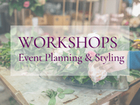Learning how to create and design your wedding flowers and styling from scratch